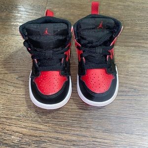 Red & Black Jordan 1s